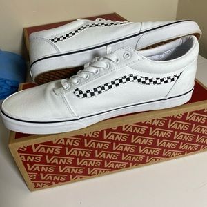 Vans ward dx men's skate shoes blue Clearance